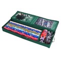 Hastings Home Wrapping Paper Storage Organizer, Low Profile, for Under the Bed Holds Holiday Gift Bags, 30-40" Rolls 445055IAK